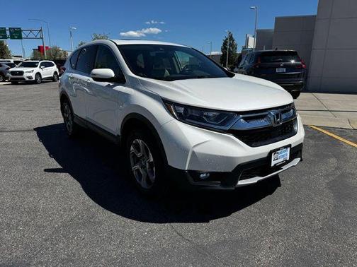 White Diamond Pearl 2018 Honda CR-V EX-L