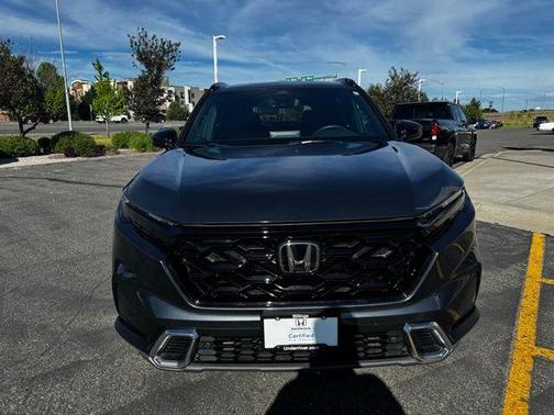 Gray 2025 Honda CR-V Hybrid Sport Touring AWD
