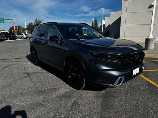 Gray 2025 Honda CR-V Hybrid Sport Touring AWD