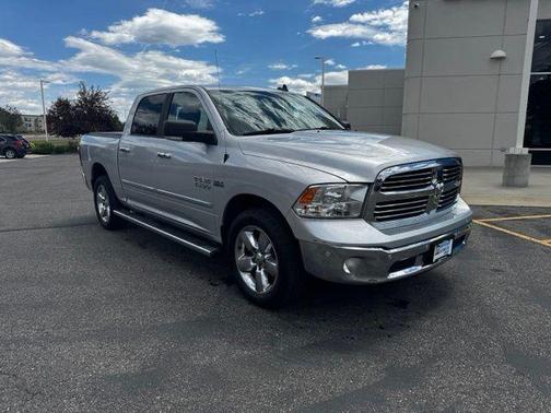 Bright Silver Metallic Clearcoat 2017 RAM 1500 Big Horn