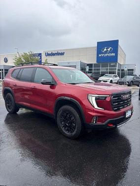 Volcanic Red Tintcoat 2025 GMC Acadia AWD AT4