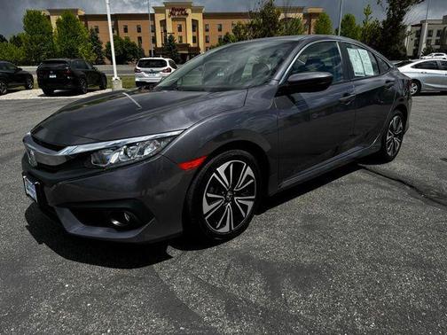 Modern Steel Metallic 2016 Honda Civic EX-T