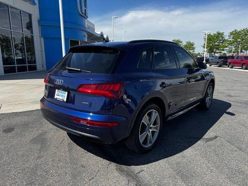 Blue 2020 Audi Q5 45 Premium Plus