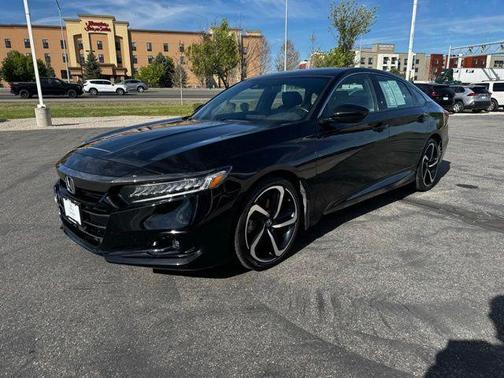 Crystal Black Pearl 2021 Honda Accord Sport 1.5T