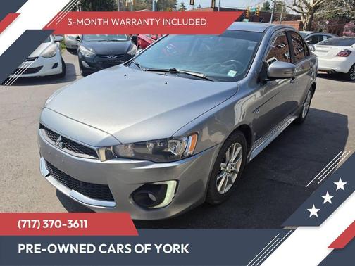 Mercury Gray Pearl 2016 Mitsubishi Lancer SEL