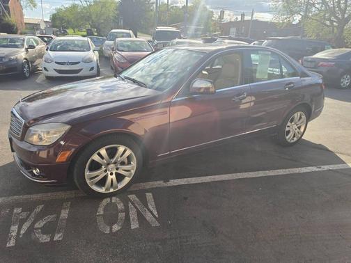 Barolo Red Metallic 2008 Mercedes-Benz C-Class C 300 4MATIC Sport