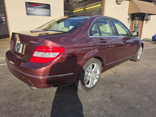 Barolo Red Metallic 2008 Mercedes-Benz C-Class C 300 4MATIC Sport