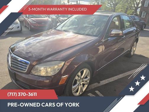 Barolo Red Metallic 2008 Mercedes-Benz C-Class C 300 4MATIC Sport