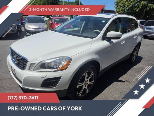 Ice White 2012 Volvo XC60 T6 R-Design Premier Plus