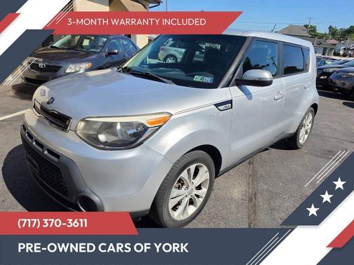 Bright Silver 2014 Kia Soul +