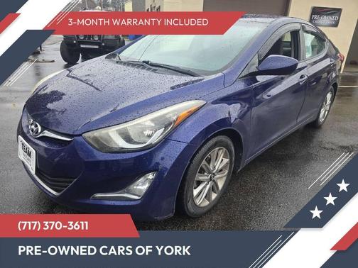 Indigo Blue Pearl 2014 Hyundai ELANTRA SE