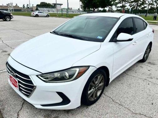 Quartz White Pearl 2018 Hyundai ELANTRA SEL