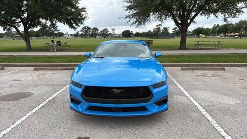Blue 2025 Ford Mustang EcoBoost Premium