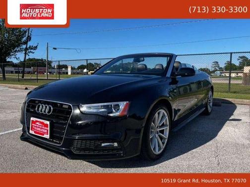 Black 2015 Audi A5 2.0T Premium Plus