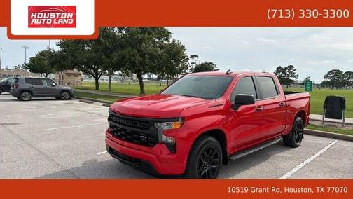 Red 2024 Chevrolet Silverado 1500 Custom