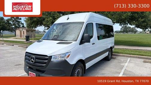 White 2025 Mercedes-Benz Sprinter 2500 144 WB Standard Roof Passenger