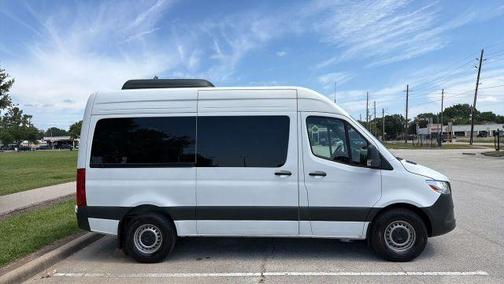 White 2025 Mercedes-Benz Sprinter 2500 144 WB Standard Roof Passenger