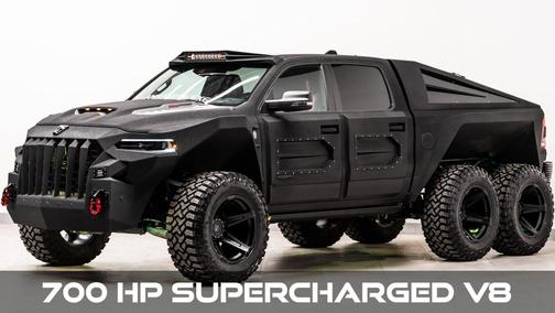 Black 2024 RAM 1500 702HP 6X6