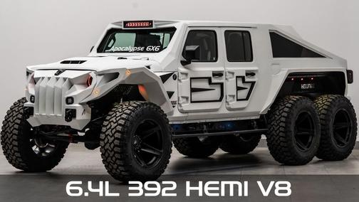 White 2025 Jeep Gladiator 3RD ROW 6.4L V8