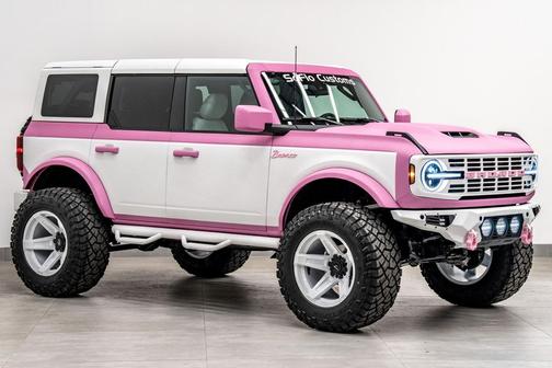 Pink 2025 Ford Bronco THE RETRO EDITION