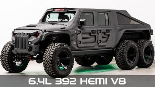 Gray 2025 Jeep Gladiator 3RD ROW 6.4L V8