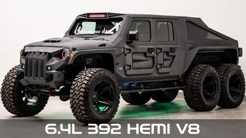 Gray 2025 Jeep Gladiator 3RD ROW 6.4L V8