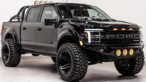 Black 2025 Ford F-150 THE TITANLINE EDITION