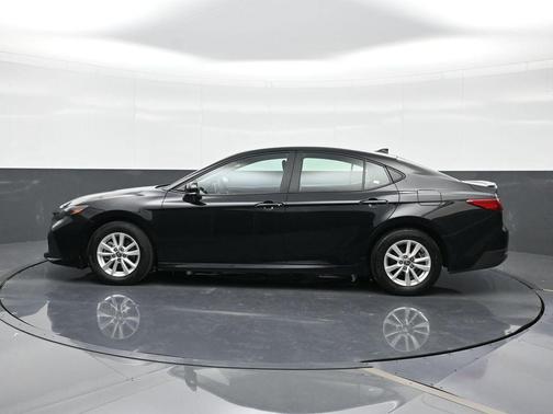 Midnight Black Metallic 2025 Toyota Camry LE