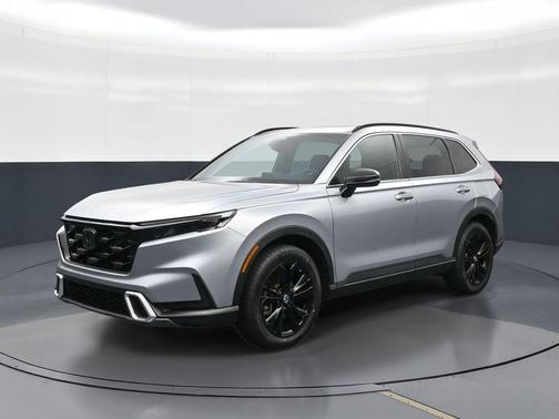 Lunar Silver Metallic 2024 Honda CR-V Hybrid Sport Touring AWD