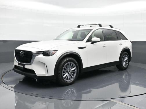 Rhodium White Premium 2024 Mazda CX-90 3.3 Turbo Preferred