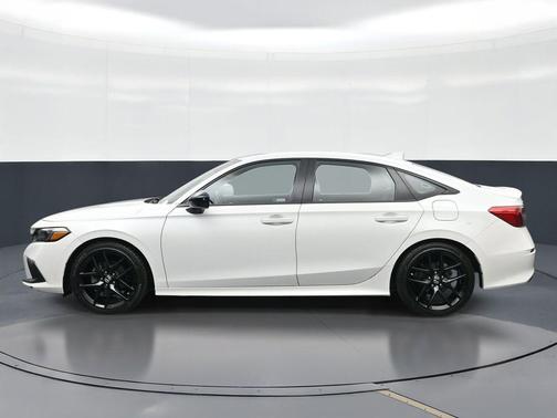 Platinum White Pearl 2023 Honda Civic Sport