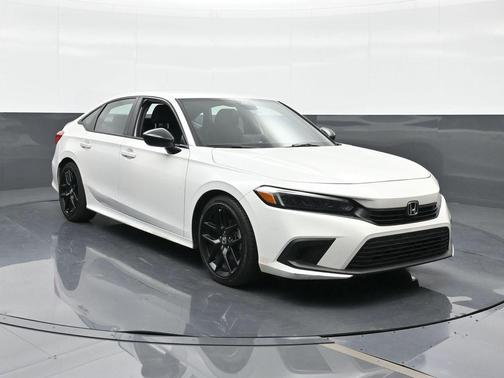 Platinum White Pearl 2023 Honda Civic Sport