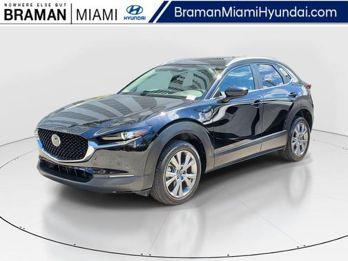 Jet Black Mica 2024 Mazda CX-30 2.5 S Preferred Package