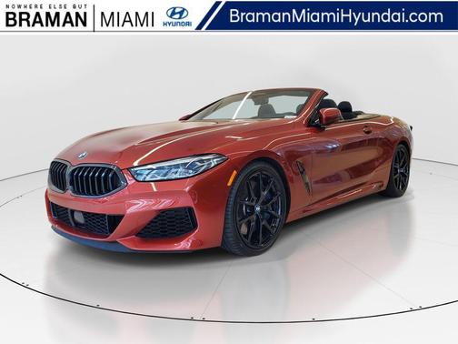 Sunset Orange Metallic 2021 BMW M850 xDrive