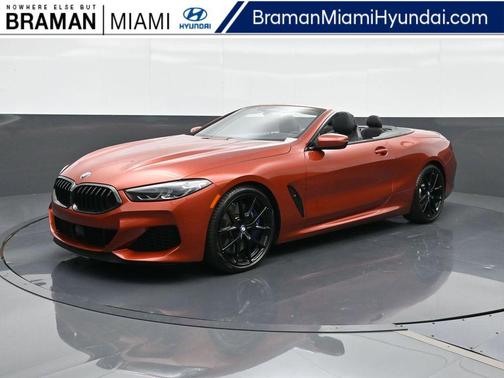 Sunset Orange Metallic 2021 BMW M850 xDrive