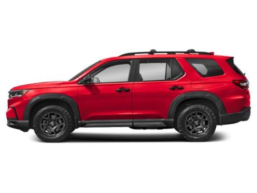 Radiant Red Metallic II 2024 Honda Pilot TrailSport