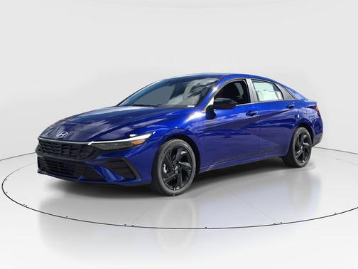 Intense Blue 2026 Hyundai ELANTRA Sport