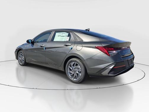 Amazon Gray 2026 Hyundai ELANTRA HEV Blue