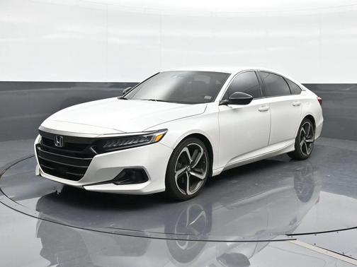 Platinum White Pearl 2022 Honda Accord Sport 1.5T