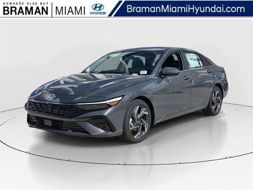 Ecotronic Gray 2026 Hyundai ELANTRA HEV Limited Sedan