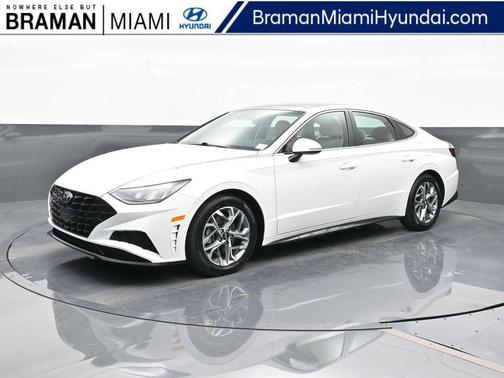 Serenity White 2023 Hyundai SONATA SEL