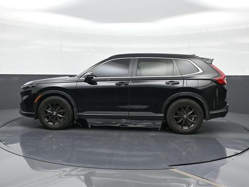 Crystal Black Pearl 2025 Honda CR-V Hybrid Sport FWD