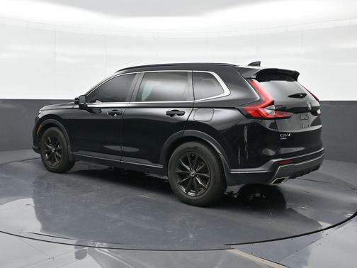Crystal Black Pearl 2025 Honda CR-V Hybrid Sport FWD