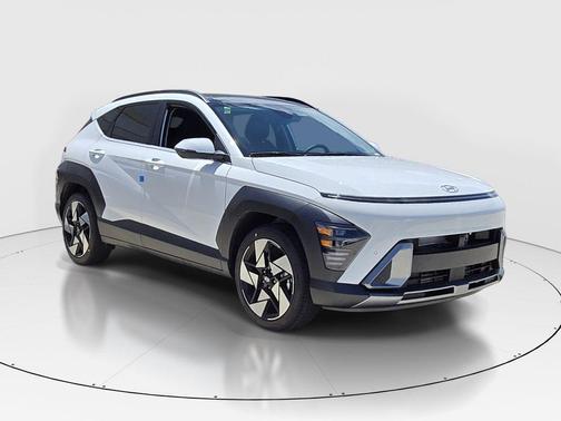 Atlas White 2026 Hyundai KONA Limited