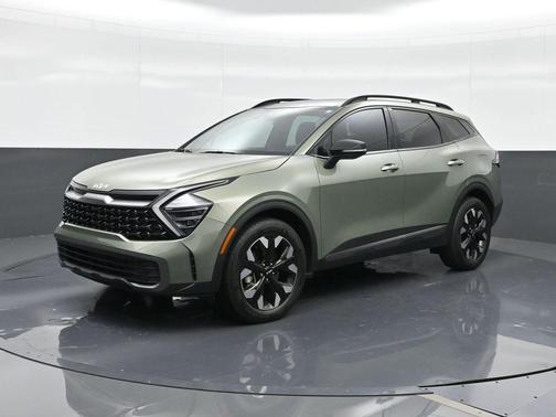 Jungle Green 2024 Kia Sportage X-Line