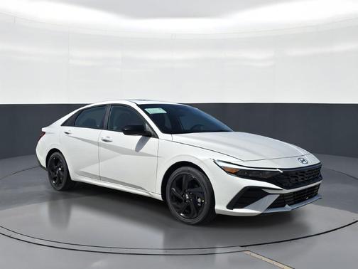 Serenity White 2026 Hyundai ELANTRA Sport