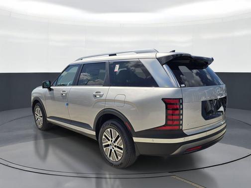 Typhoon Silver Metallic 2026 Hyundai Palisade Hybrid Blue SEL Premium 8P