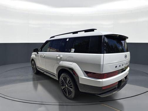 Serenity White 2026 Hyundai SANTA FE HEV Calligraphy