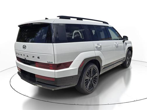 Serenity White 2026 Hyundai SANTA FE HEV Calligraphy