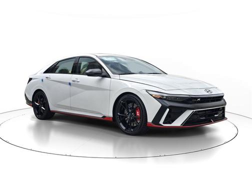Atlas White 2026 Hyundai ELANTRA N Base